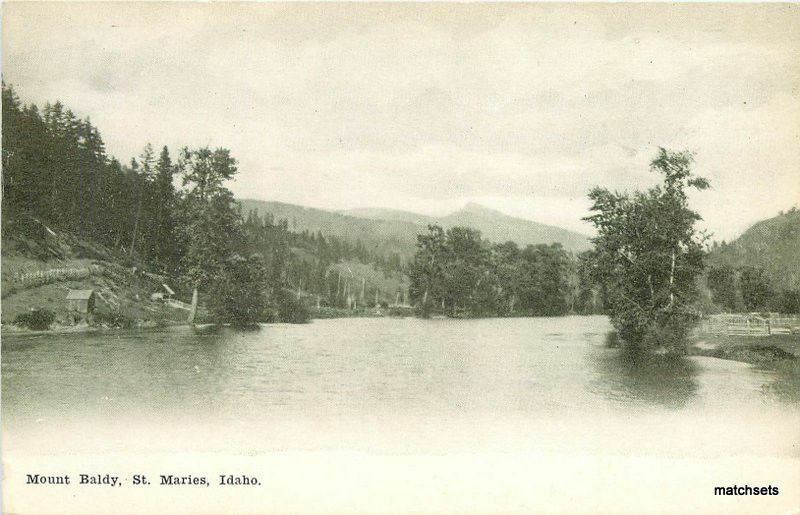 C-1910 Mount Baldy St Marie's Idaho Inland postcard 8942