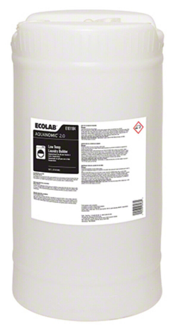 Ecolab Stain Laundry Builder 6101184 Aquanomic 2.0 Low Temp - 15 Gallon