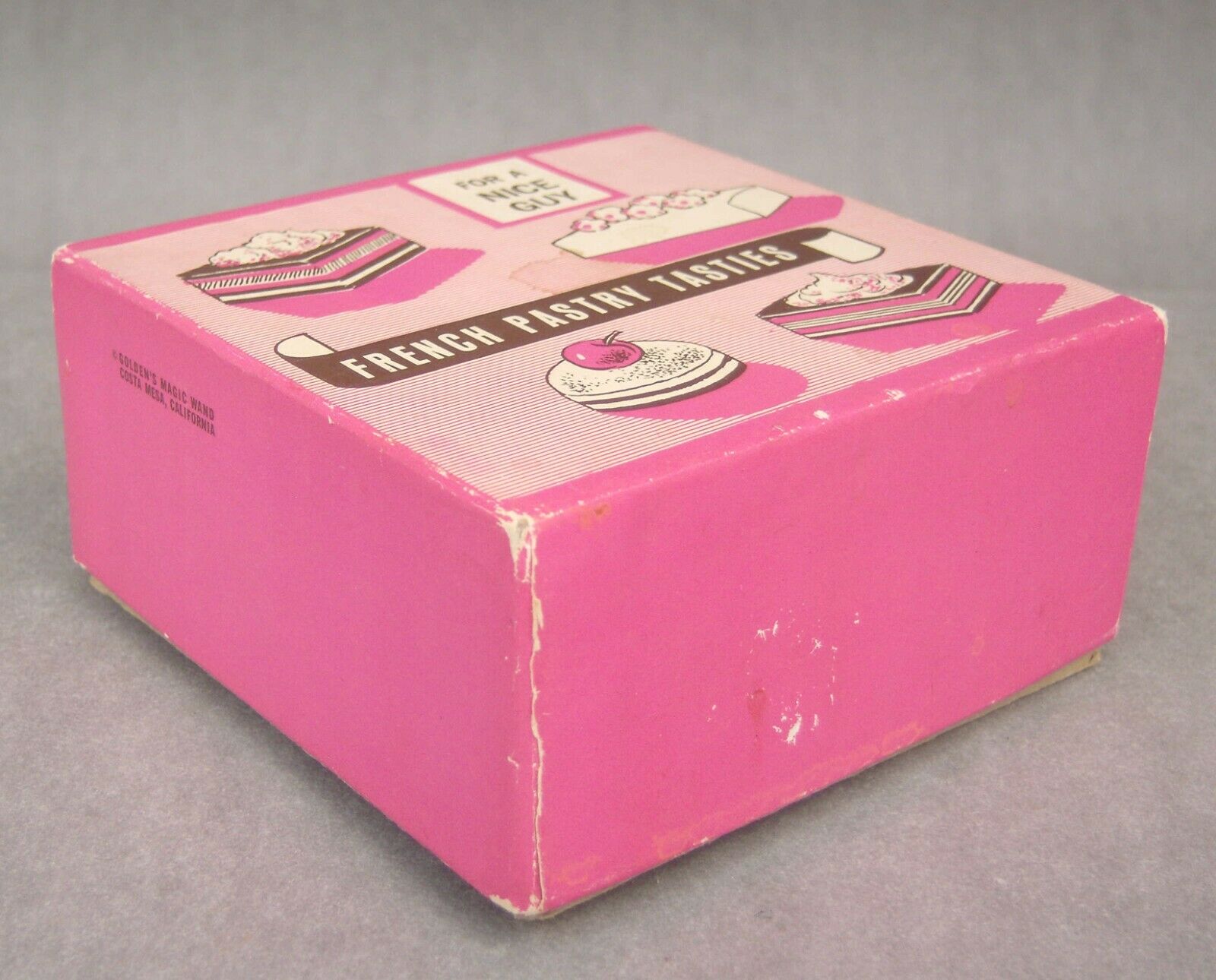 Vintage Novelty Gag Gift Box 