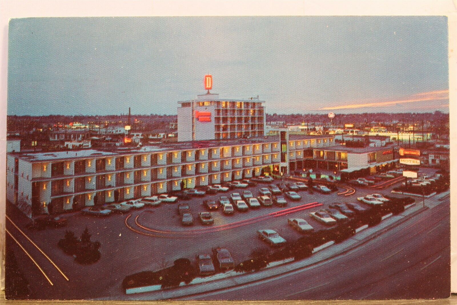 Idaho Id Boise Downtowner Motel Postcard Old Vintage Card View Standard Souvenir