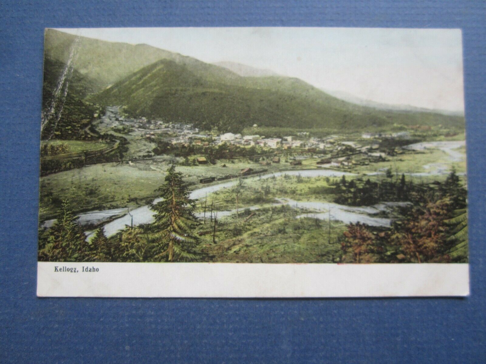 Old Vintage C.1910 - Kellogg - Idaho - Postcard