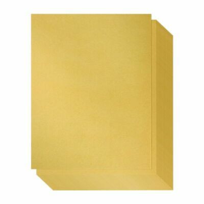 96 Pack-Gold Metallic Shimmer Paper A4 Double Sided 110g, Laser Printer Friendly