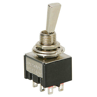 DPDT Mini Paddle Switch Center Off