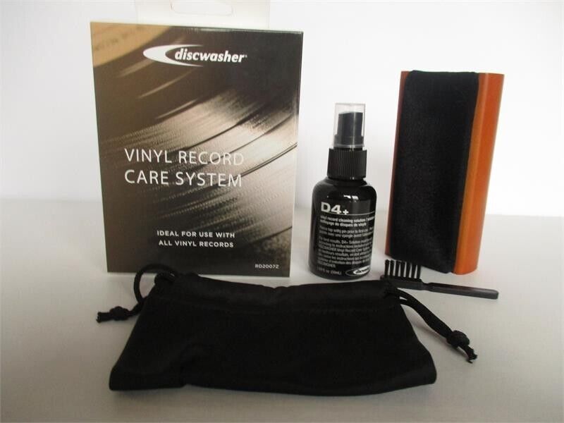 Discwasher RD2007Z Vinyl Record Care System 50 mL[1.69 fl.oz.]Gift Box Deluxe