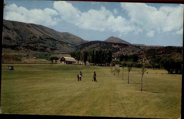 1966 Pocatello,ID Municipal Golf Course Bannock,Power County Idaho Postcard