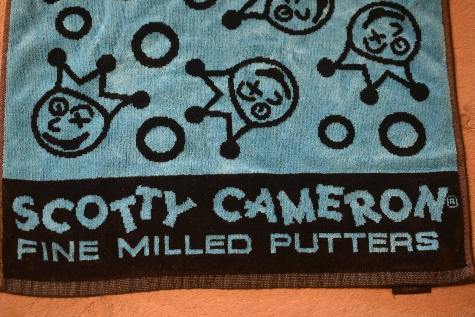 Scotty Cameron - Jackpot Johnny - Blue & Black Golf Towel
