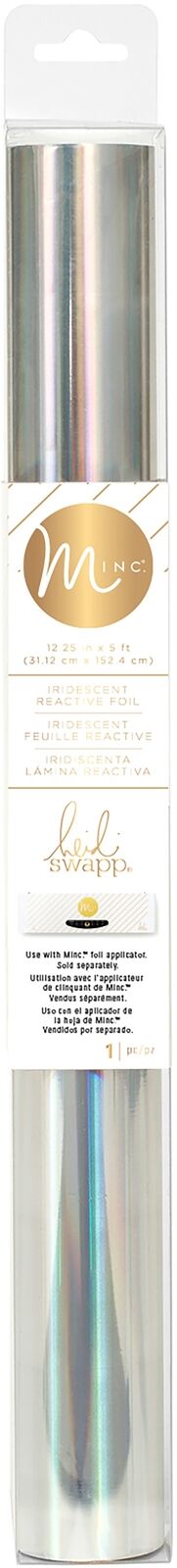 Heidi Swapp Minc Reactive Foil 12.25"-iridescent 5' Roll
