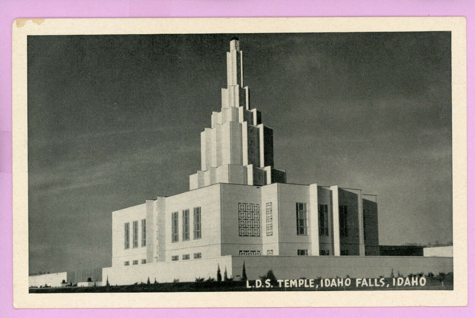 Postcard ID Latter-Day Saints Temple Idaho Falls
